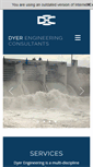 Mobile Screenshot of dyerengineering.com
